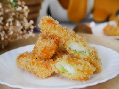 一口海鮮卷